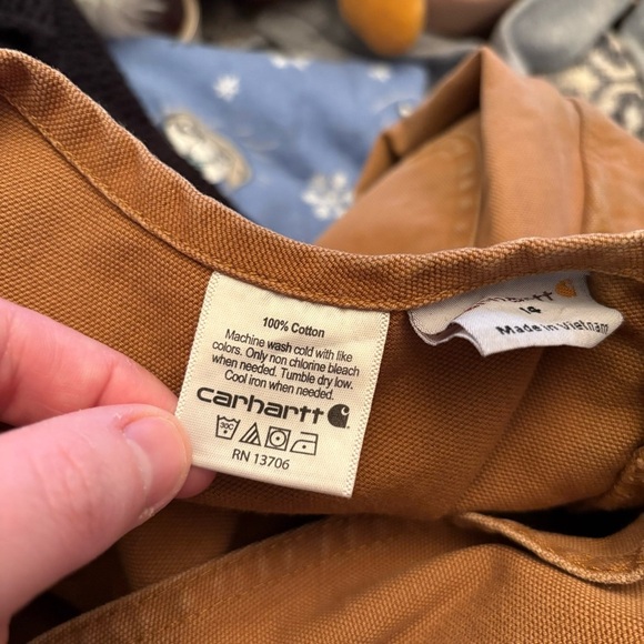 Carhartt overalls boys size 14 - Picture 13 of 13